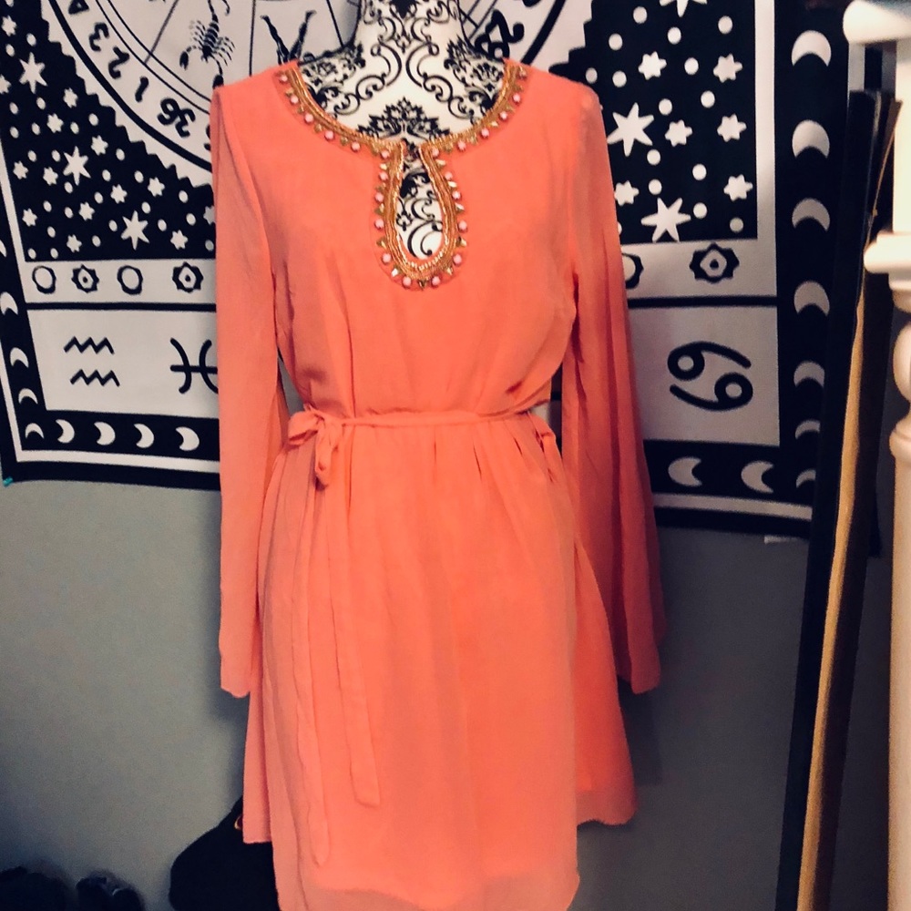 cute silky dress